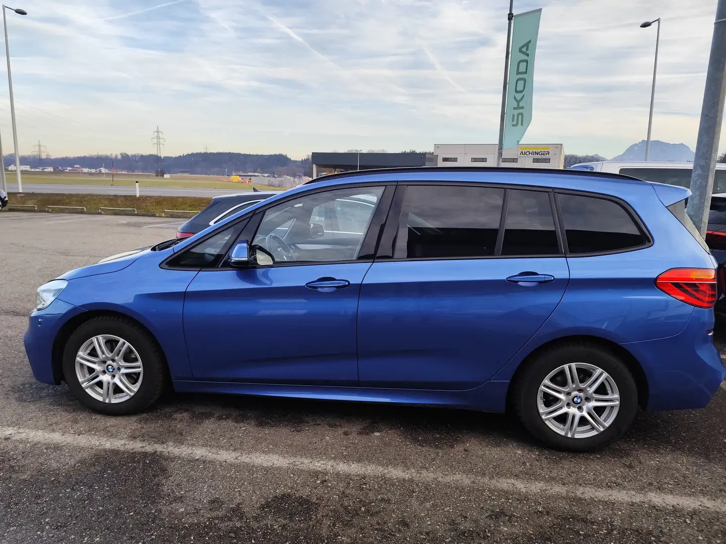 BMW 218 218d Gran Tourer M Sport Blau - 1