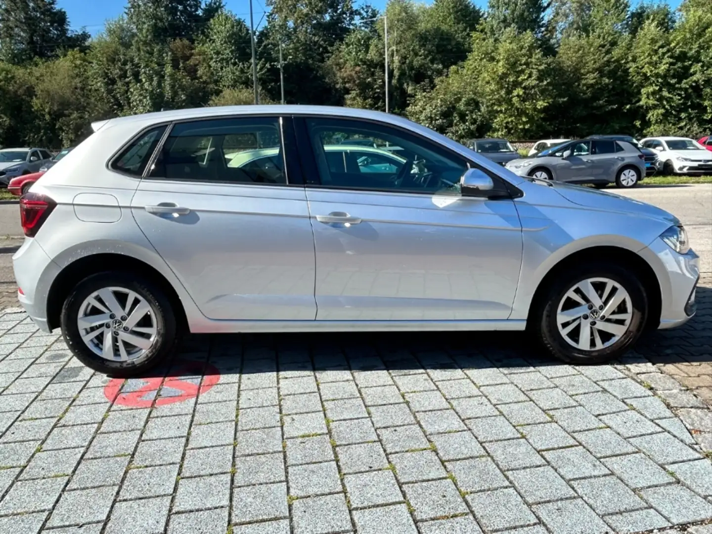 Volkswagen Polo 1.0TSI Style - CLIMATRONIC*PDC*MTRX*1.HD!!! Silber - 2