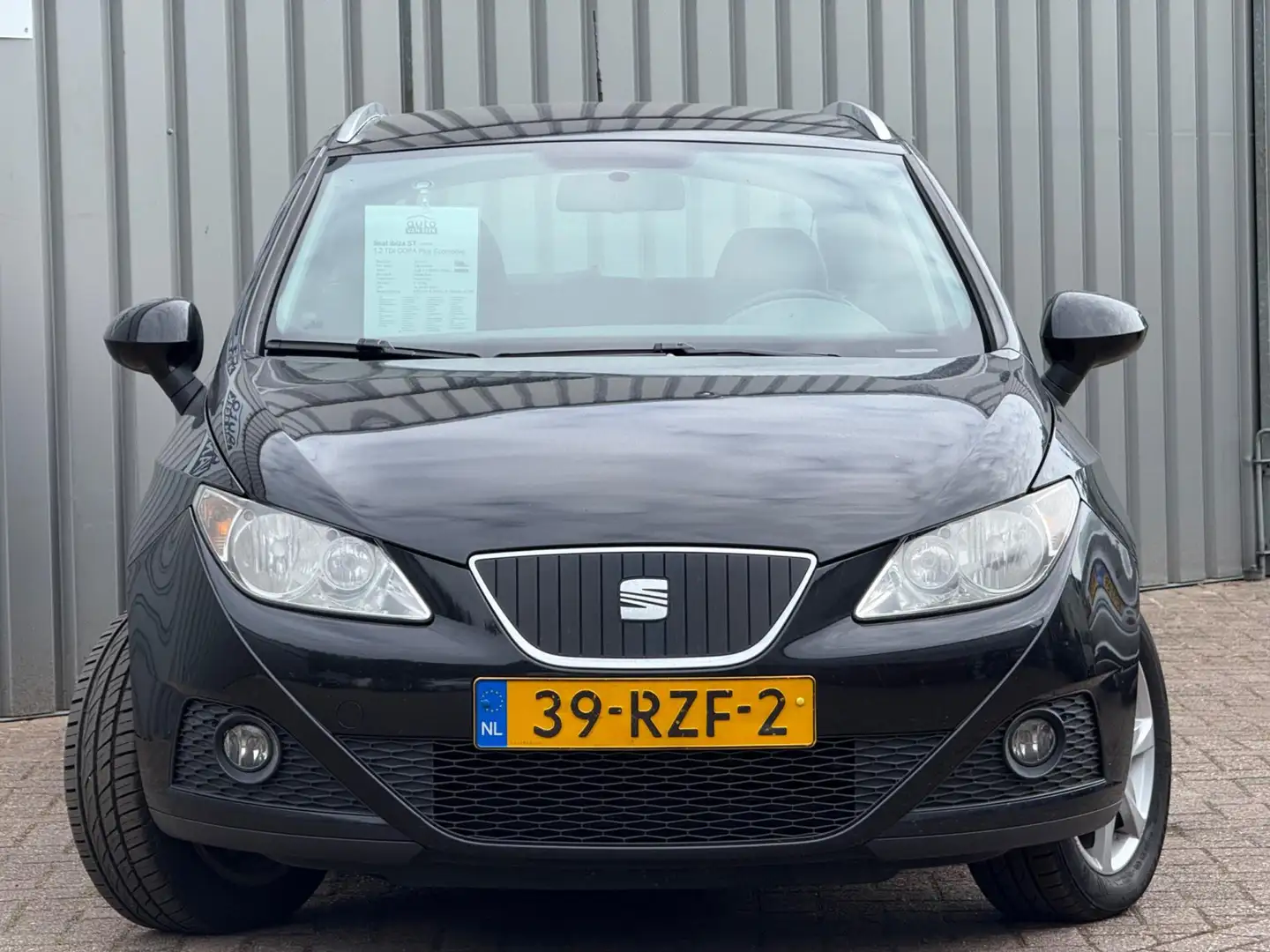 SEAT Ibiza ST 1.2 TDI Style Ecomotive|Trekhaak|Export Schwarz - 2