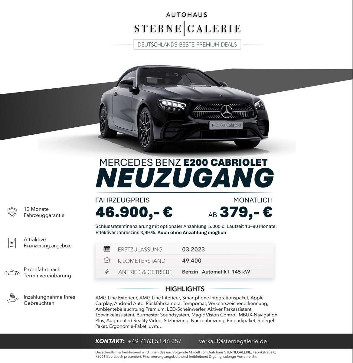 Second hand Mercedes Benz E-Class 200