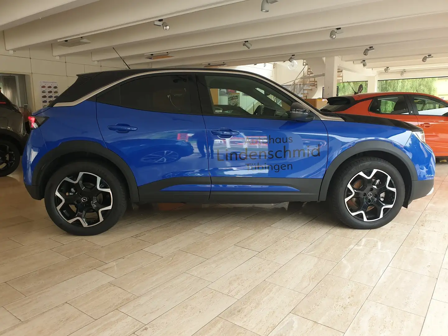 Opel Mokka-E Ultimate, IntelliLux, NaviPro, Sitzhzg., Alcantara Blauw - 2