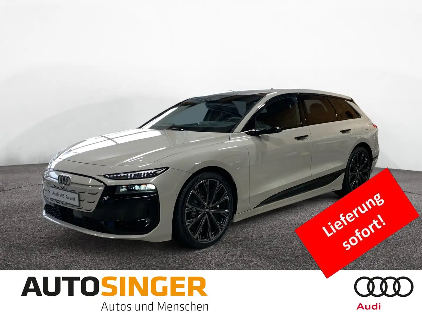 Audi S6 e-tron Avant LUFT*LEDER*PANO*360*H-UP Beige - 1