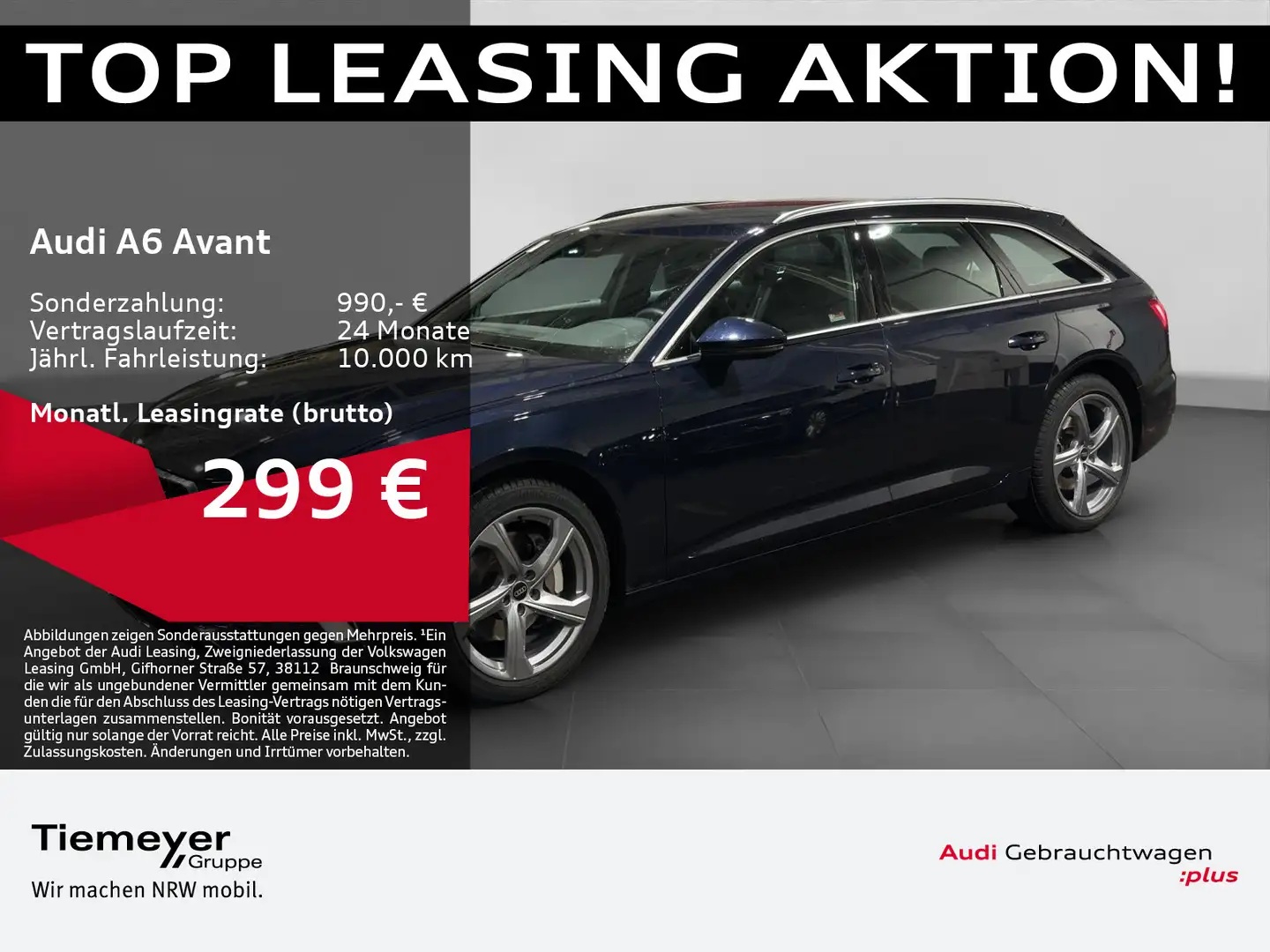 Audi A6 45 TFSI Q ADVANCED MATRIX LM19 KAMERA A Blau - 1