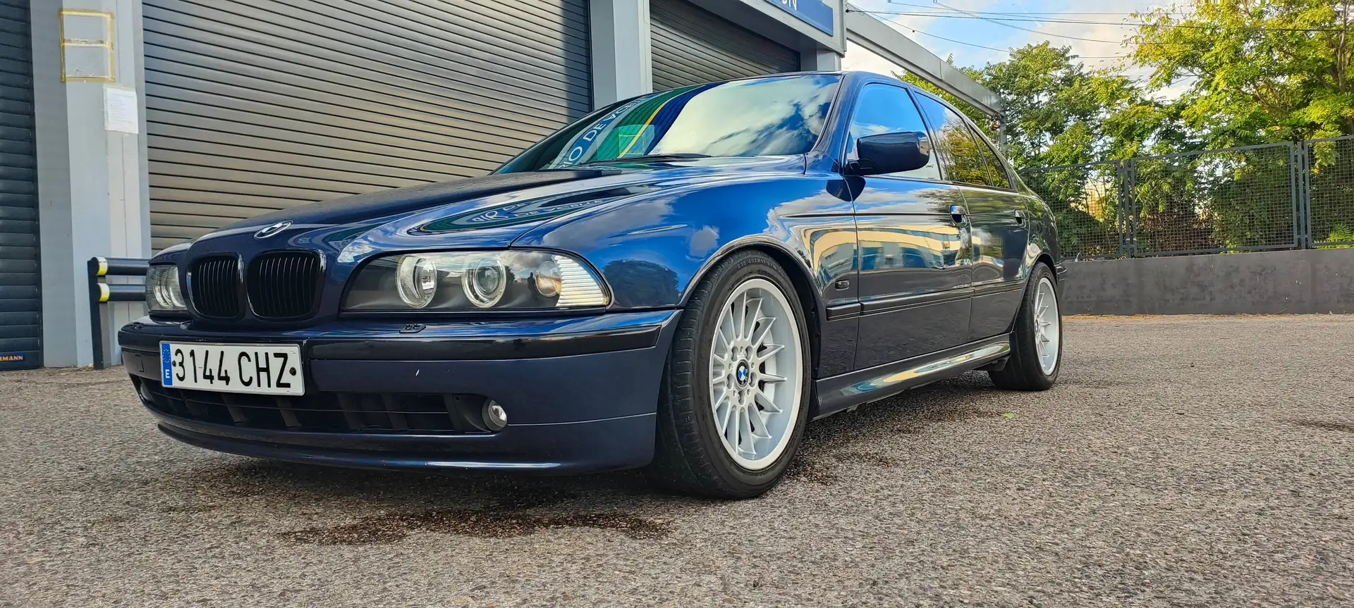 BMW 525 525i Azul - 1
