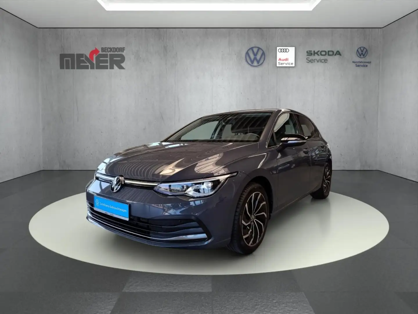 Volkswagen Golf MOVE 1.5 eTSI DSG Klima Navi Einparkhilfe Gris - 1