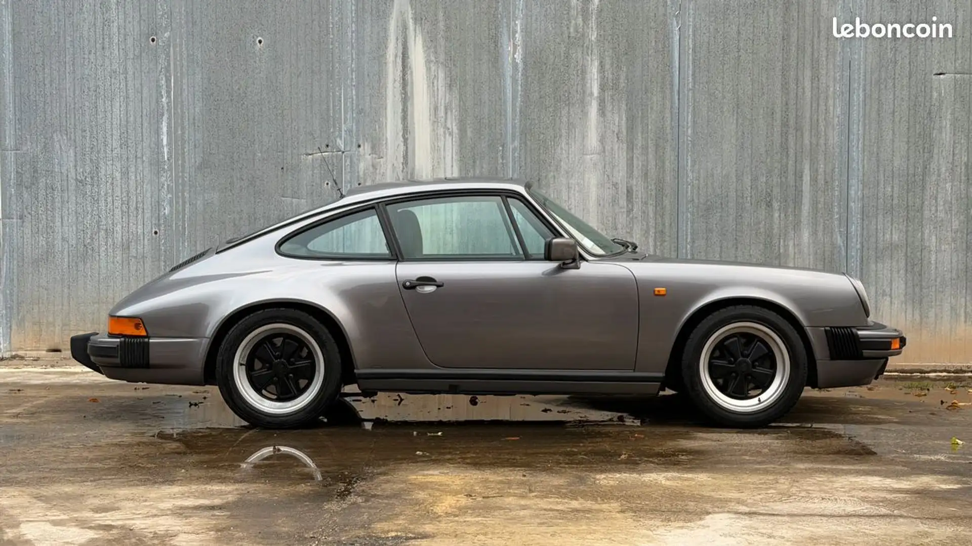 Porsche 911 Carrera 3.2 1986 intérieur velours Grau - 1