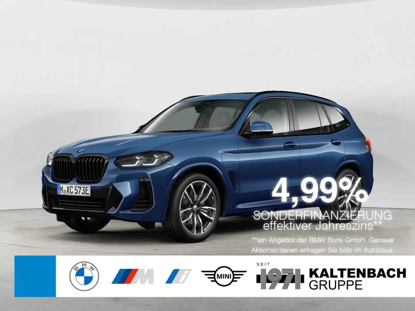 BMW X3 xDrive30e M-Sport FACEL. PANO AHK LED NAVI Azul - 1