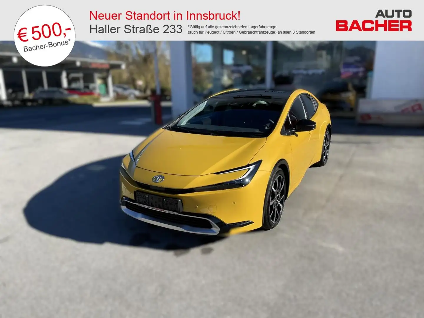 Toyota Prius 2,0 VVT-i Plug-in Hybrid Executive & Panoramadach Amarillo - 1