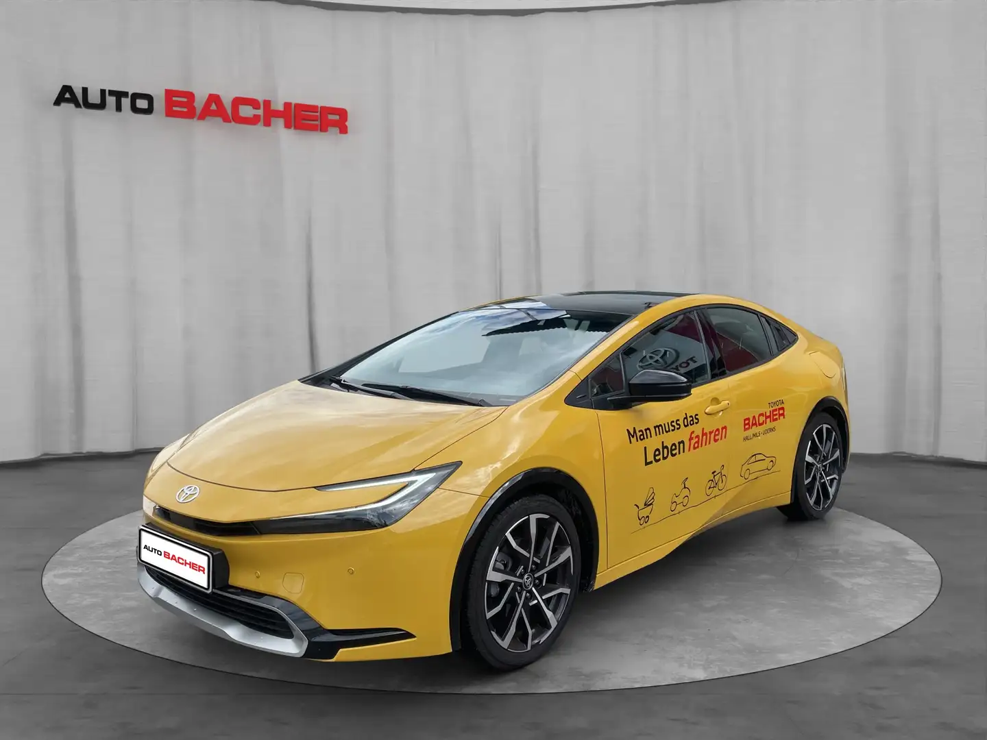 Toyota Prius 2,0 VVT-i Plug-in Hybrid Executive & Panoramadach Gelb - 1