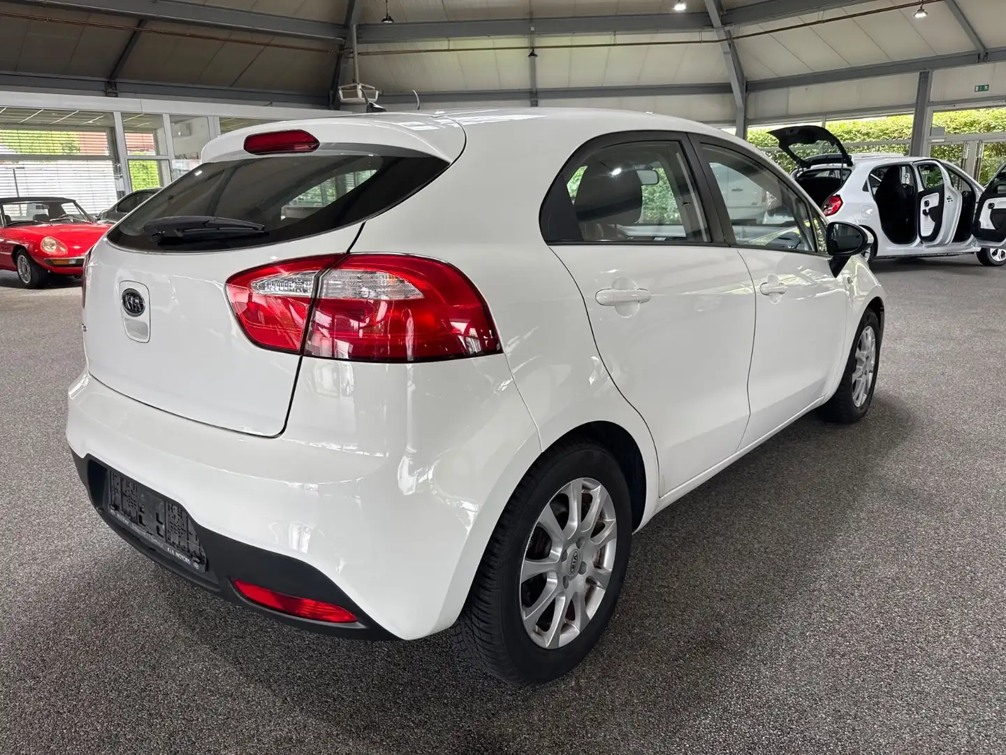 Kia Rio 1.4i Edition 7 LPG + Benzin KLima 2.Hand Blanc - 2