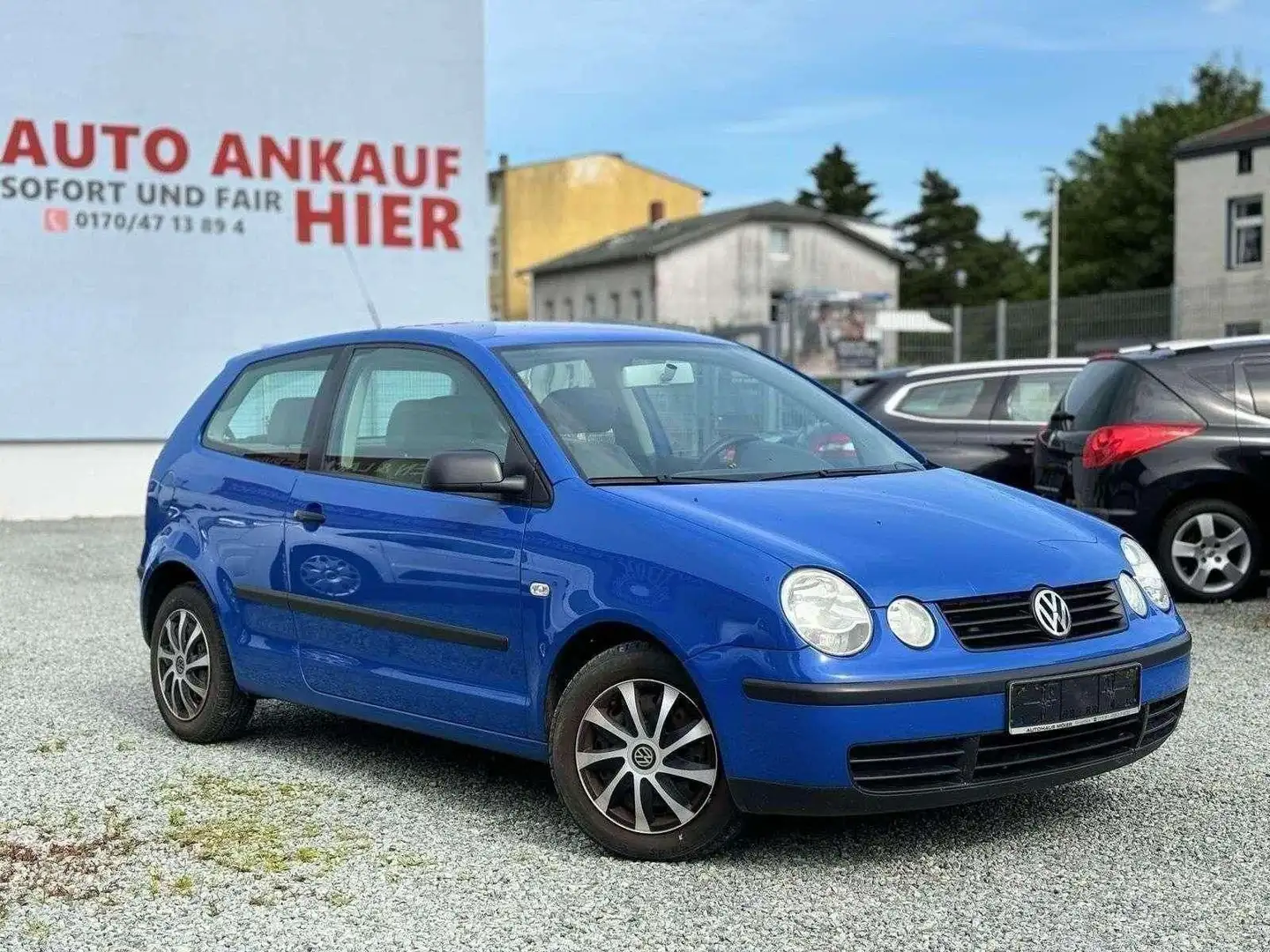 Volkswagen Polo 1.4 Sitzheizung,Ölservice+TÜV+AU-NEU Blauw - 2