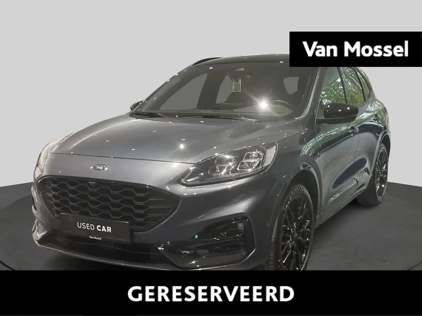 Ford Kuga 2.5i PHEV ST-Line X Black Pack - Driver assist Blauw - 1