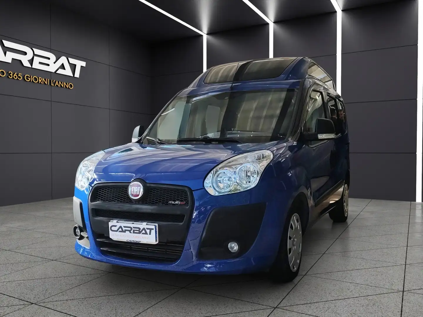 Fiat Doblo Doblò 1.6 MJT PEDANA PER DISABILI Blau - 1