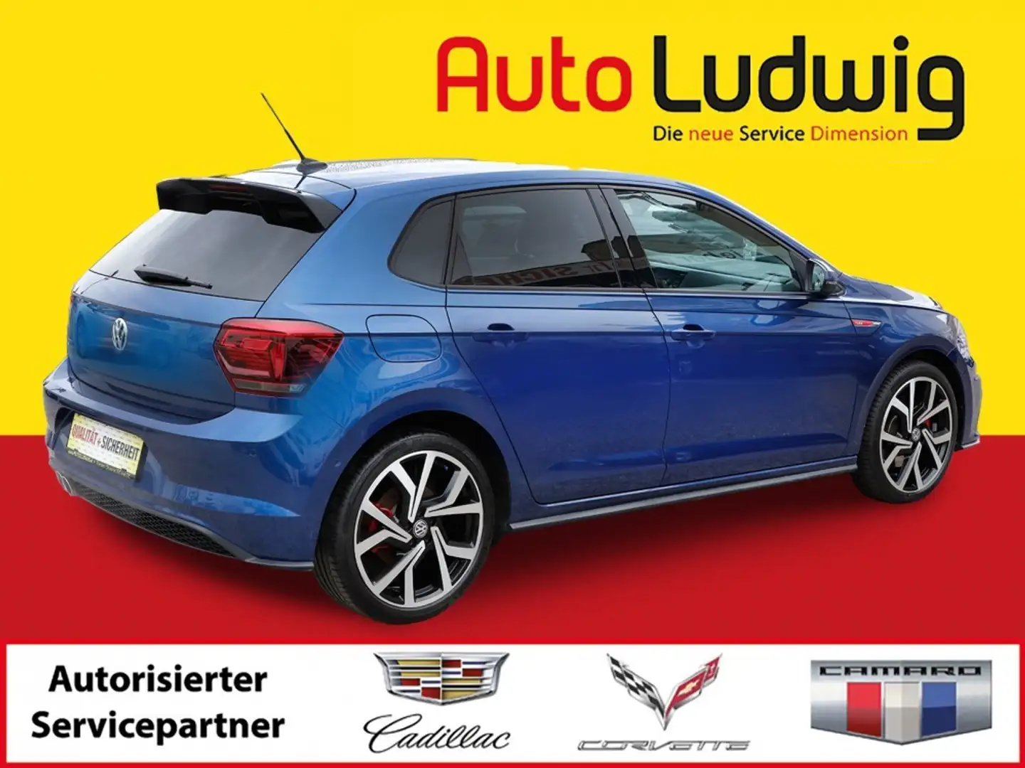 Volkswagen Polo 2,0 TSI GTI DSG*DIGITAL COCKPIT*NAVI*LED*PDC*SH... Azul - 2