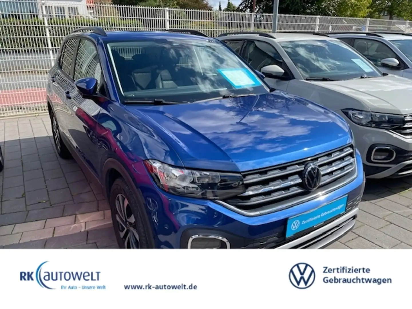Volkswagen T-Cross Active 1.0 TSI Navi digi. Cockpit ACC CarPlay Andr Blau - 1
