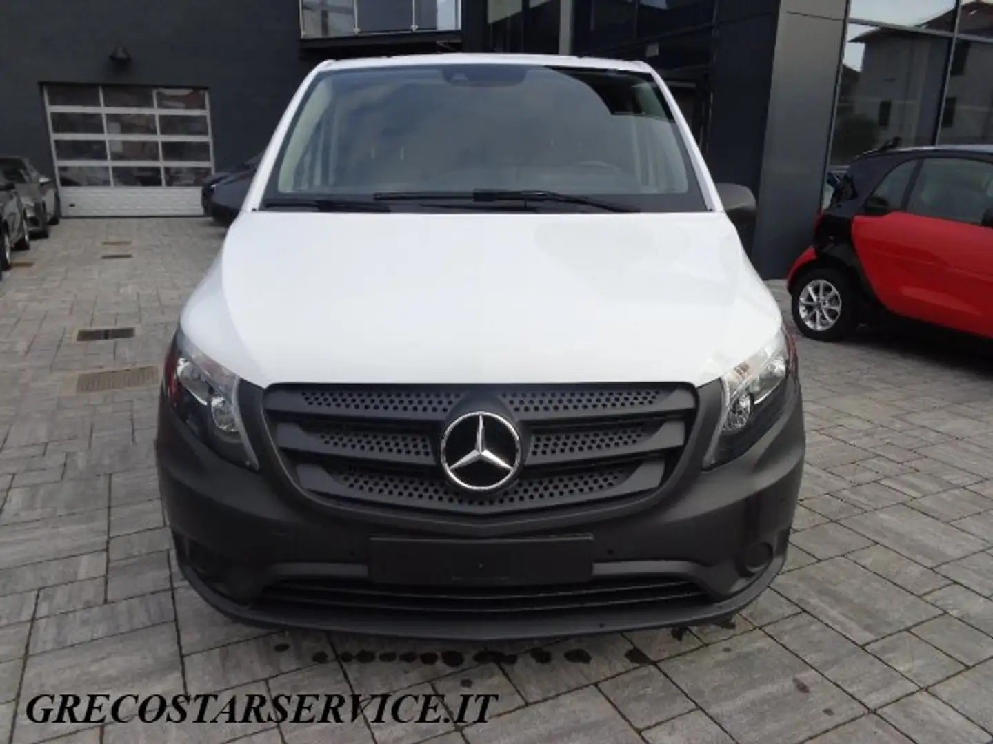 Mercedes-Benz Vito 116 cdi Long Telecamera+CAR PLAY+Sensori Park Blanco - 2