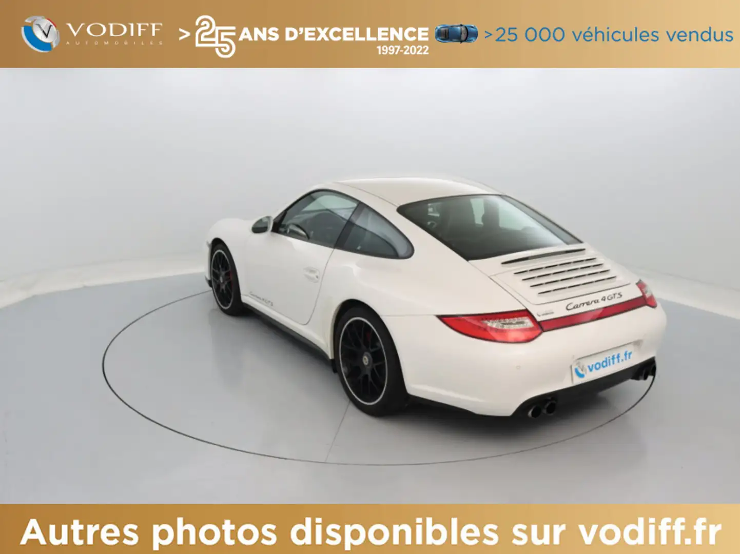 Porsche 997 CARRERA 4 GTS 408 PDK Blanc - 2