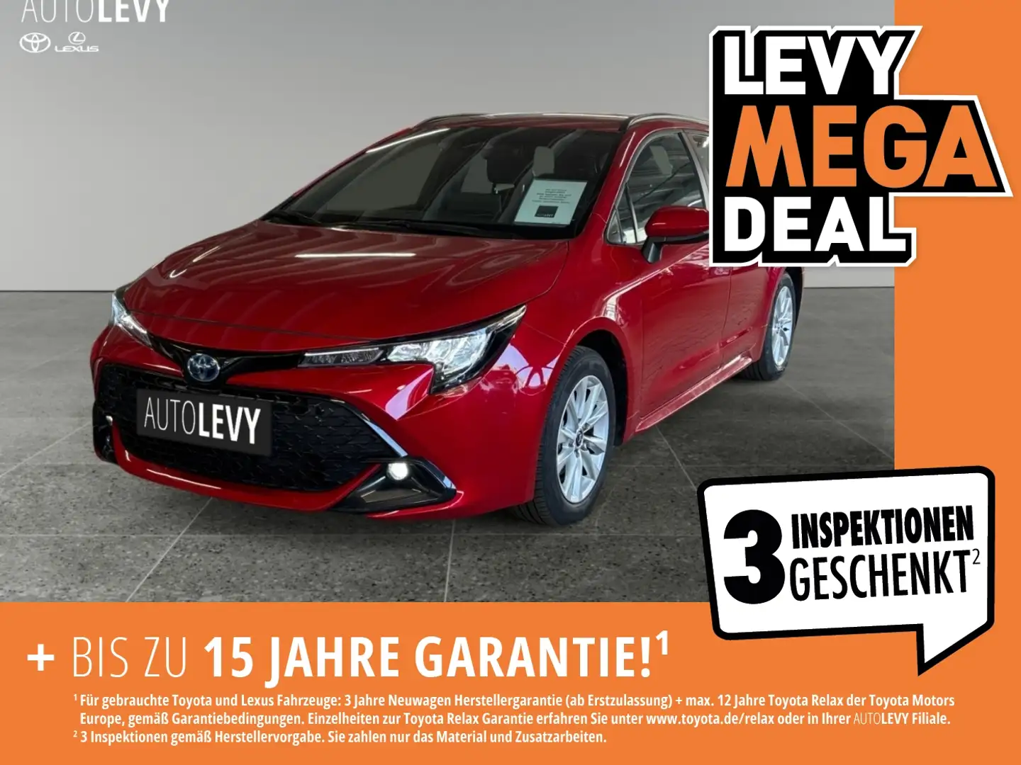 Toyota Corolla TS 1.8 Hybrid Active +CarPlay+SHZ+Kamera Rot - 1