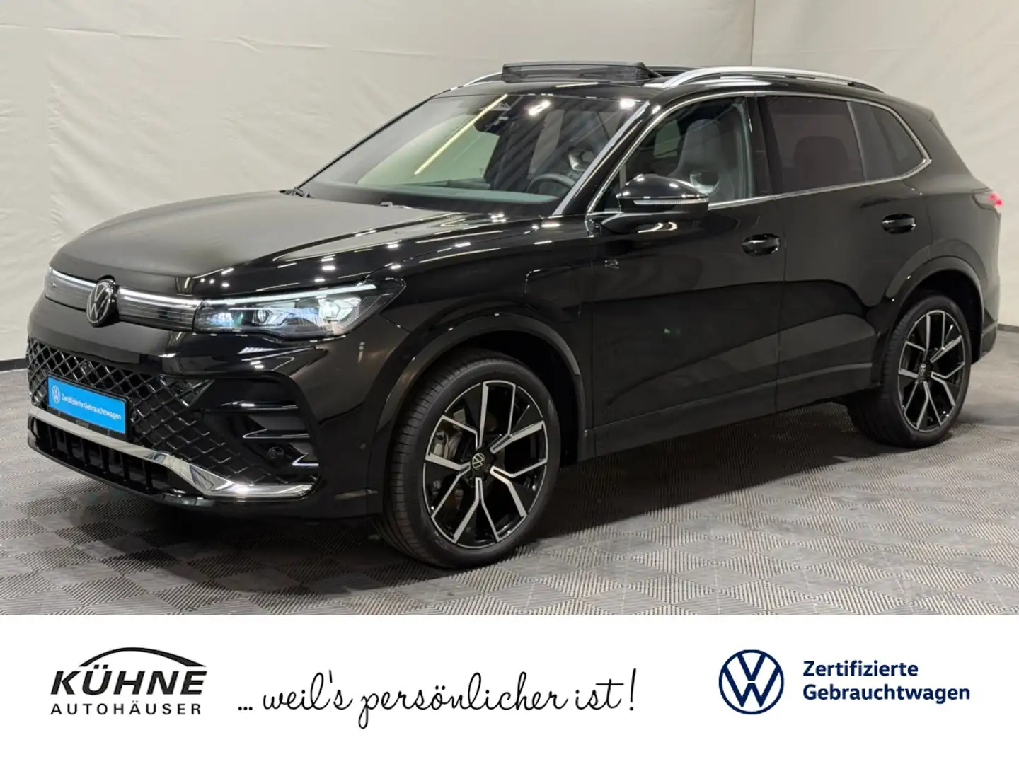 Volkswagen Tiguan R-Line 1.5 TSI eHybrid | MATRIX NAVI PANO Schwarz - 1
