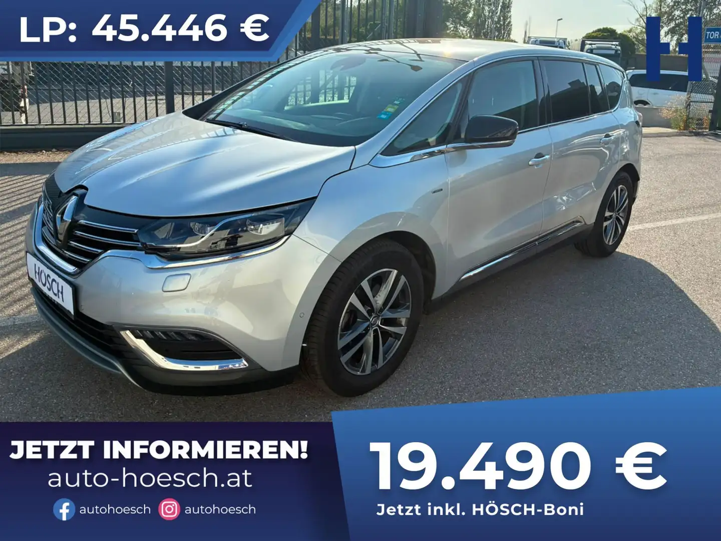 Renault Espace Limited Blue dCi 200 Aut. 8-fach WINTER JETZT SIC Silber - 1