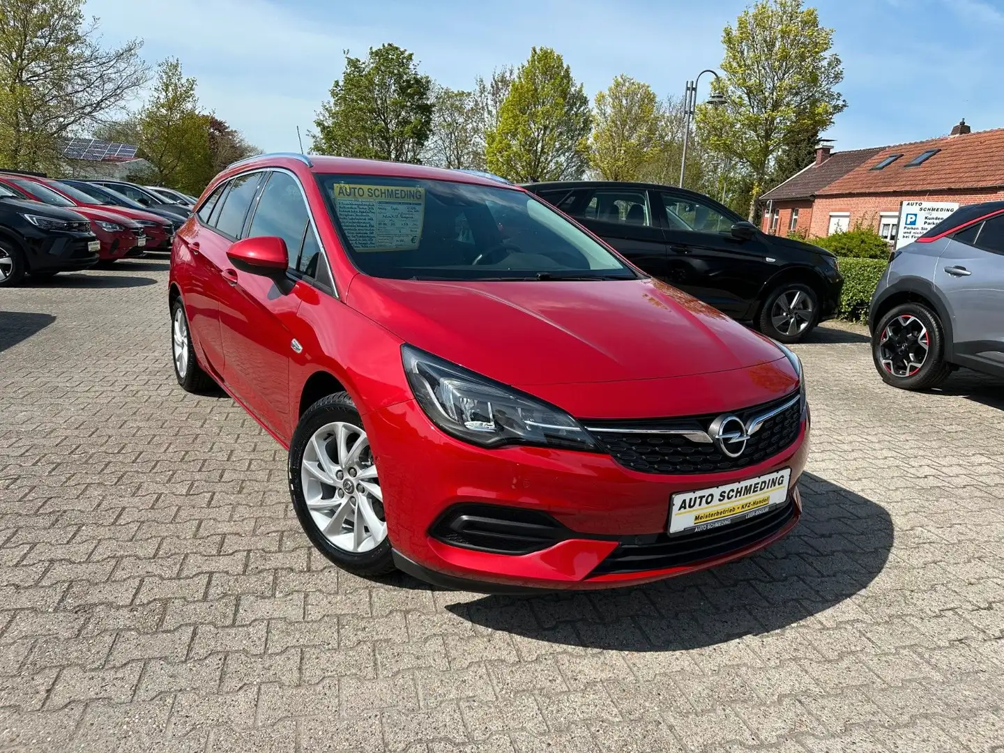 Opel Astra K 1.5D Elegance Automatik AHK/Navi/Kamera Rood - 1