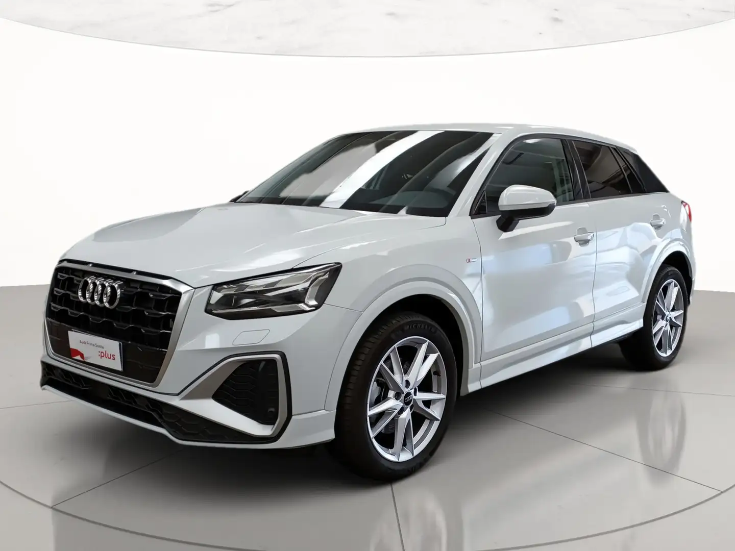 Audi Q2 35 2.0 tdi s line edition s-tronic Weiß - 1