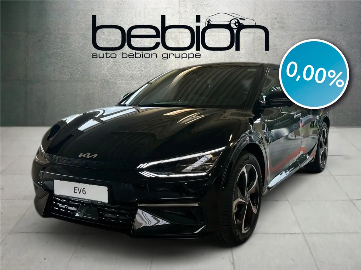 Kia EV6 77,4 RWD GT-Line 0% Finanzierung 20 Zoll Schwarz - 1