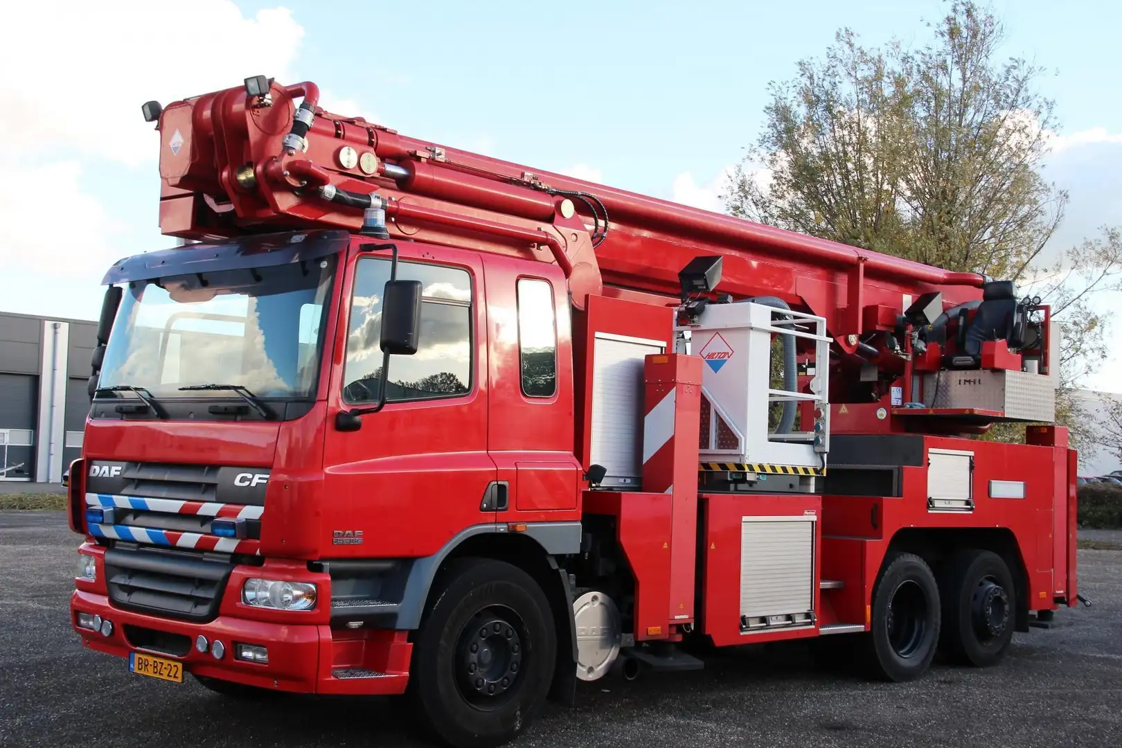 Overig Daf As75pc DAF  75.360 Hilton 34 METER HOOGWERKER Rood - 2