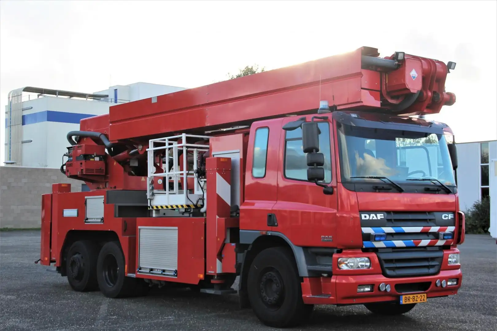 Overig Daf As75pc DAF  75.360 Hilton 34 METER HOOGWERKER Rood - 1
