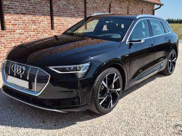 E-Tron 71 kWh 50 Quattro S line Leder, Panorama Dak, Luchtvering, 22inch sportwielen, FULL OPTION