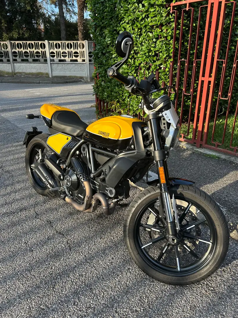 Ducati Scrambler Full Throttle Galben - 1