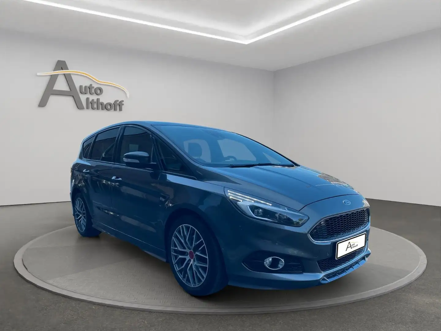 Ford S-Max ST-Line 2.0 LED NAV SHZ KAM PDC ACC PANO Grau - 1