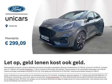 1.0i Ecoboost MHEV 92kW Aut. ST-Line X