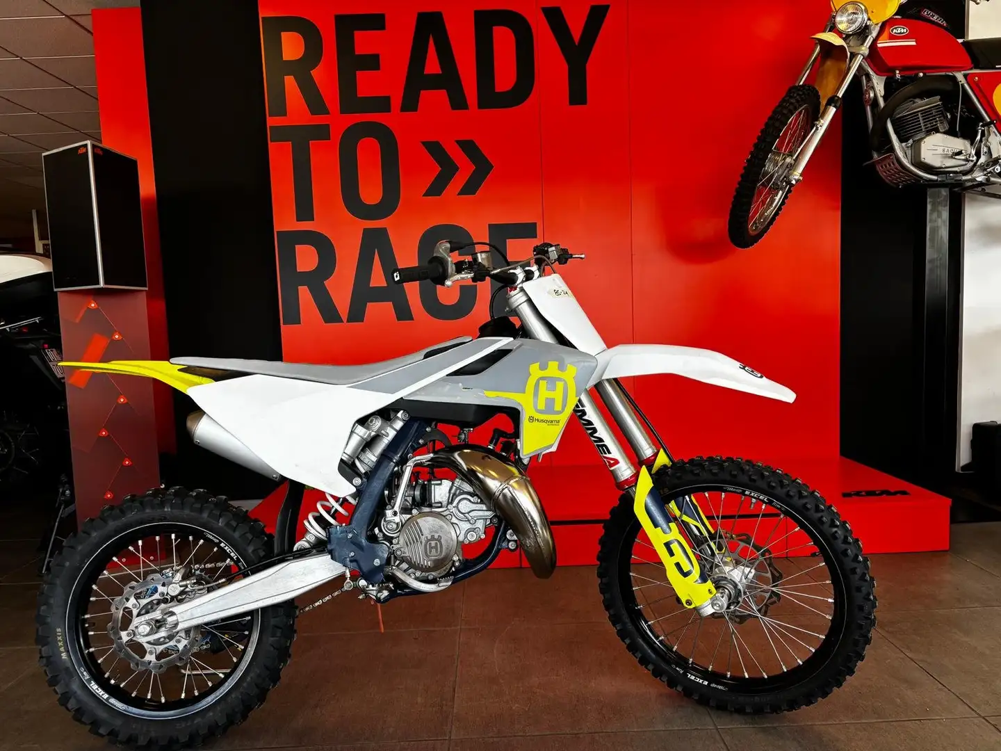 Husqvarna TC 85 Weiß - 1