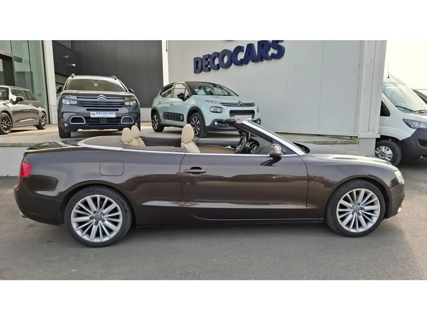 Audi A5 Cabrio // bluetooth - airco - navi Brun - 2