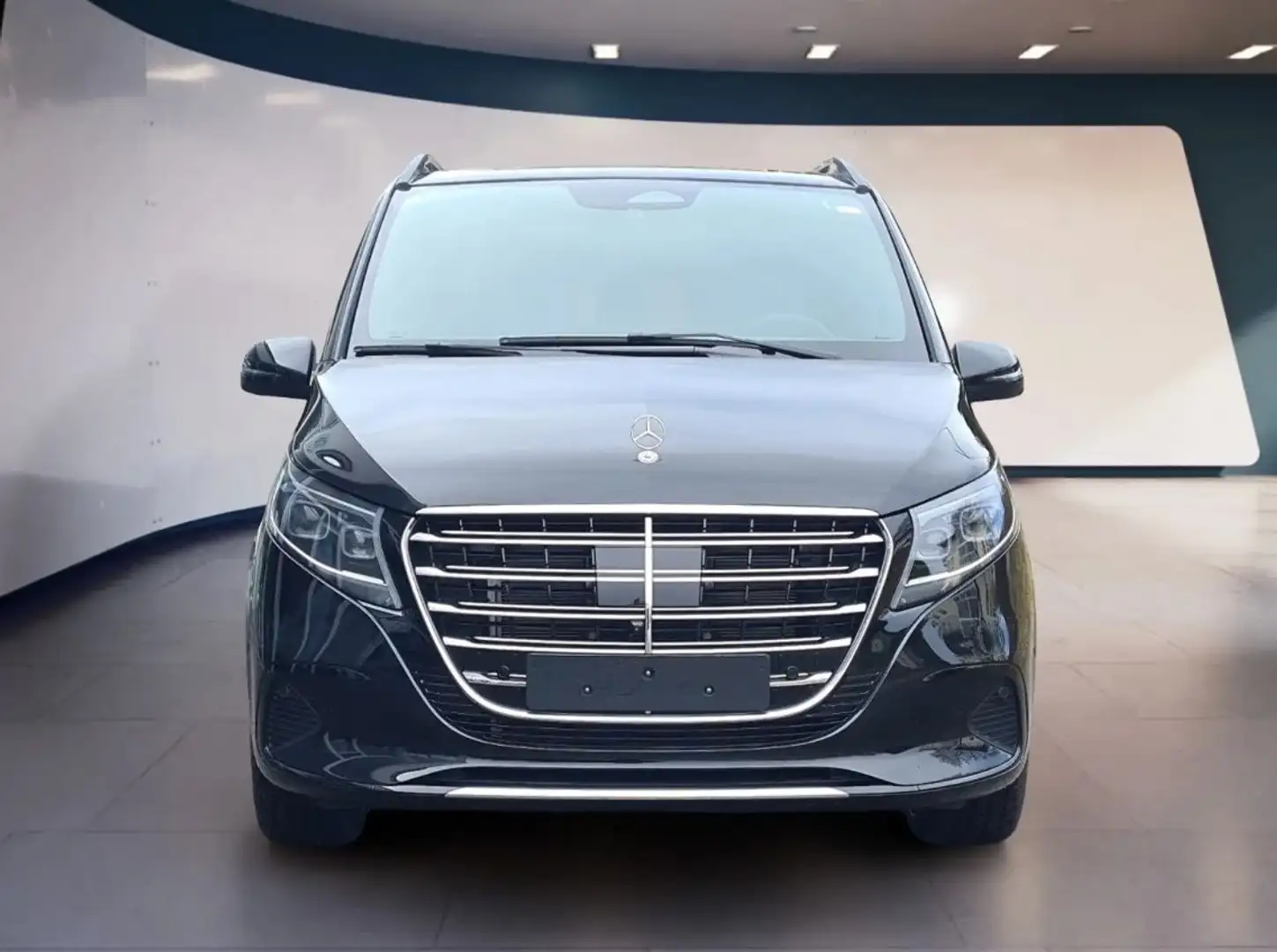 Mercedes-Benz V 300 d 4Matic lang Exclusive AHK Airmatic Distr. Zwart - 2