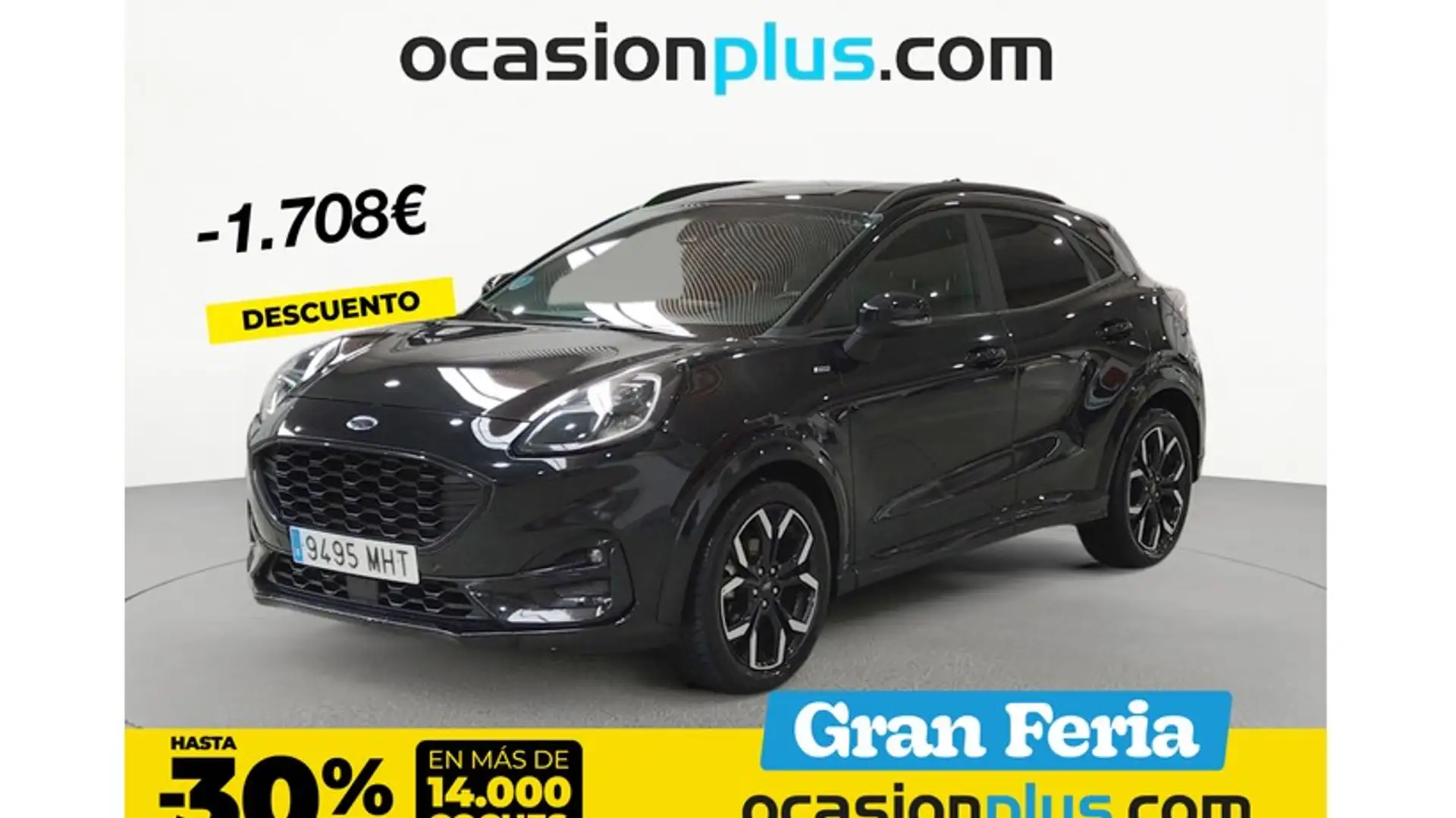 Ford Puma 1.0 EcoBoost MHEV ST-Line X 155 Negro - 1
