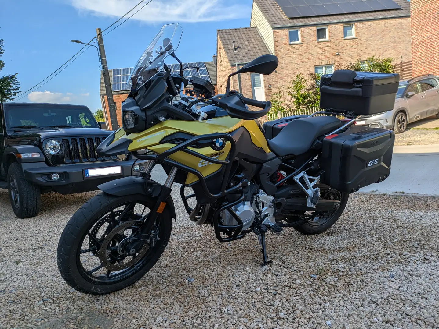 BMW F 750 GS All packs -  full options - full accessoires Gelb - 1