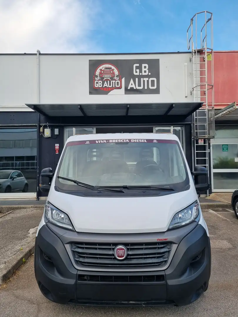 Fiat Ducato Maxi Cassone autocarro 3,2 m (turbodiesel eu 6 ) Bianco - 1