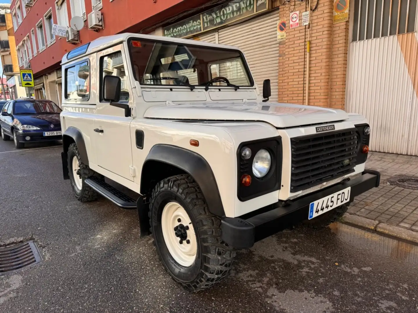 Land Rover Defender 90 2.5Td5 SW E Blanco - 2