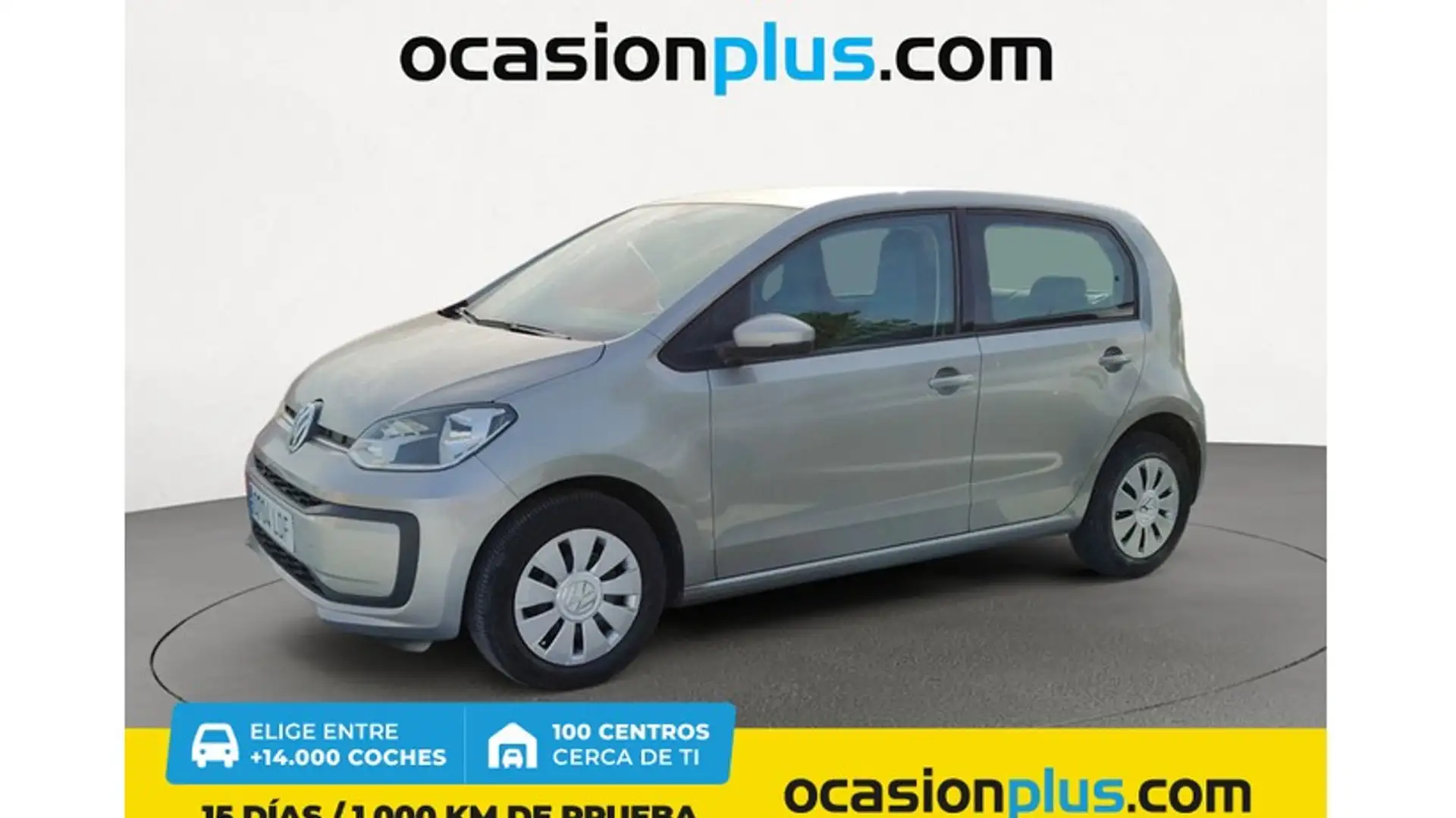 Volkswagen up! 1.0 BMT Move ASG 44kW Plateado - 1