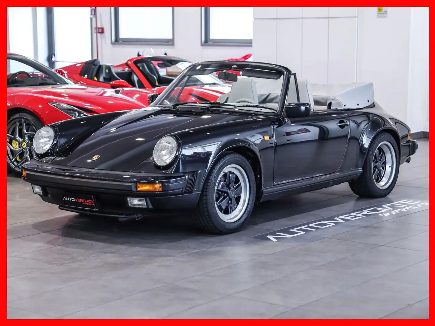 Porsche 911 Carrera 3.2 Cabriolet JUBILEE 25 JAHRE Blu/Azzurro - 1