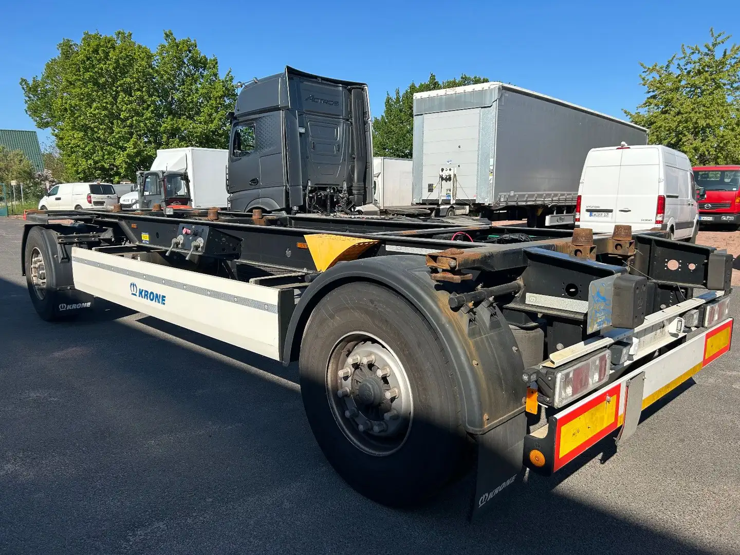 Krone Krone AZ 18W DB Wechselfahrgestell Anhänger BDF - 2