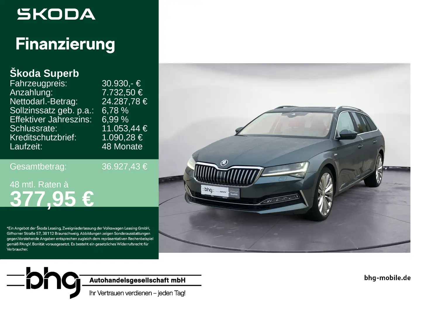 Skoda Superb Combi 2.0 TSI DSG L&K 4x4 Серый - 1