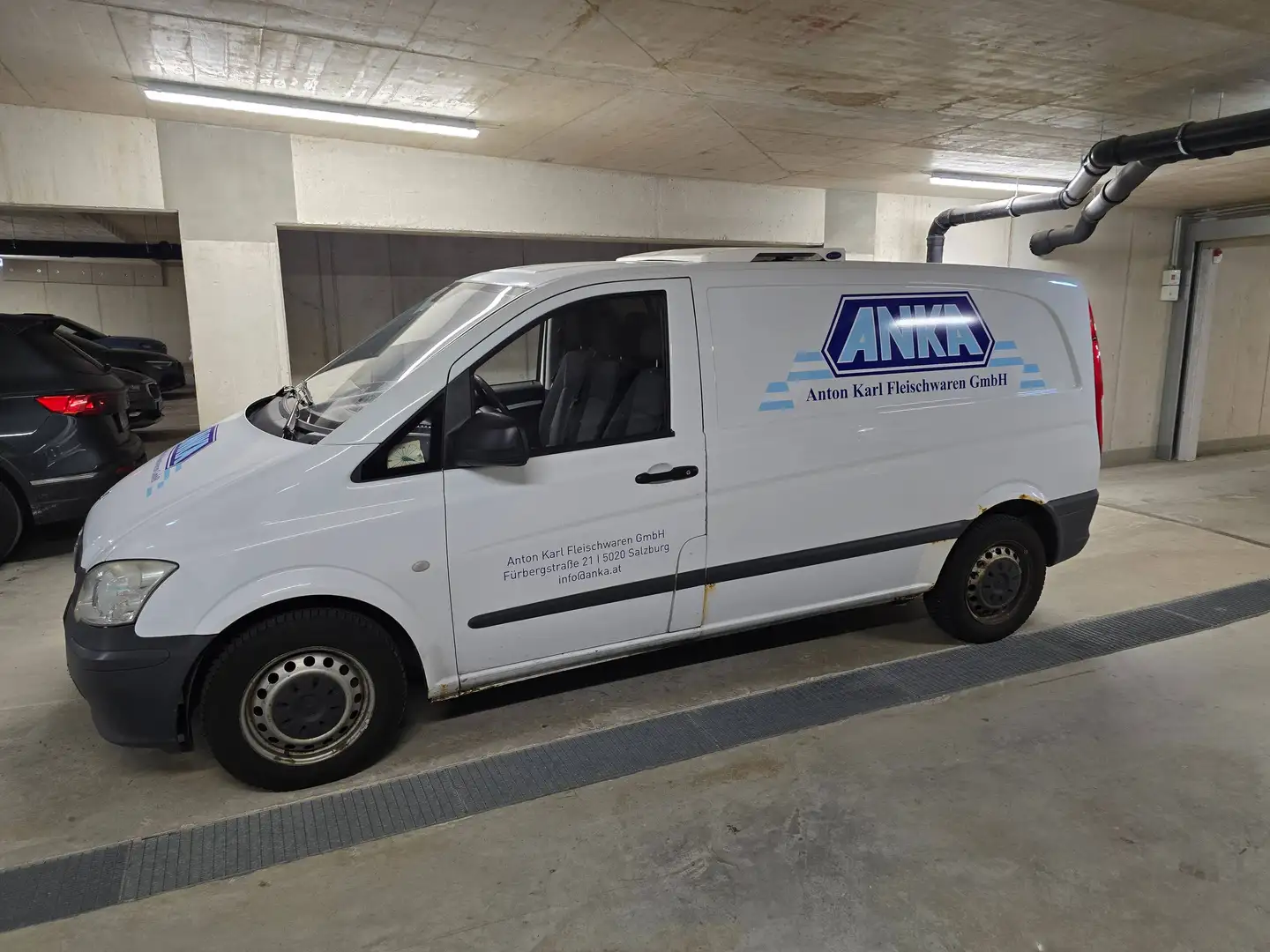 Mercedes-Benz Vito Vito 113 CDI Kühlwagen Weiß - 2