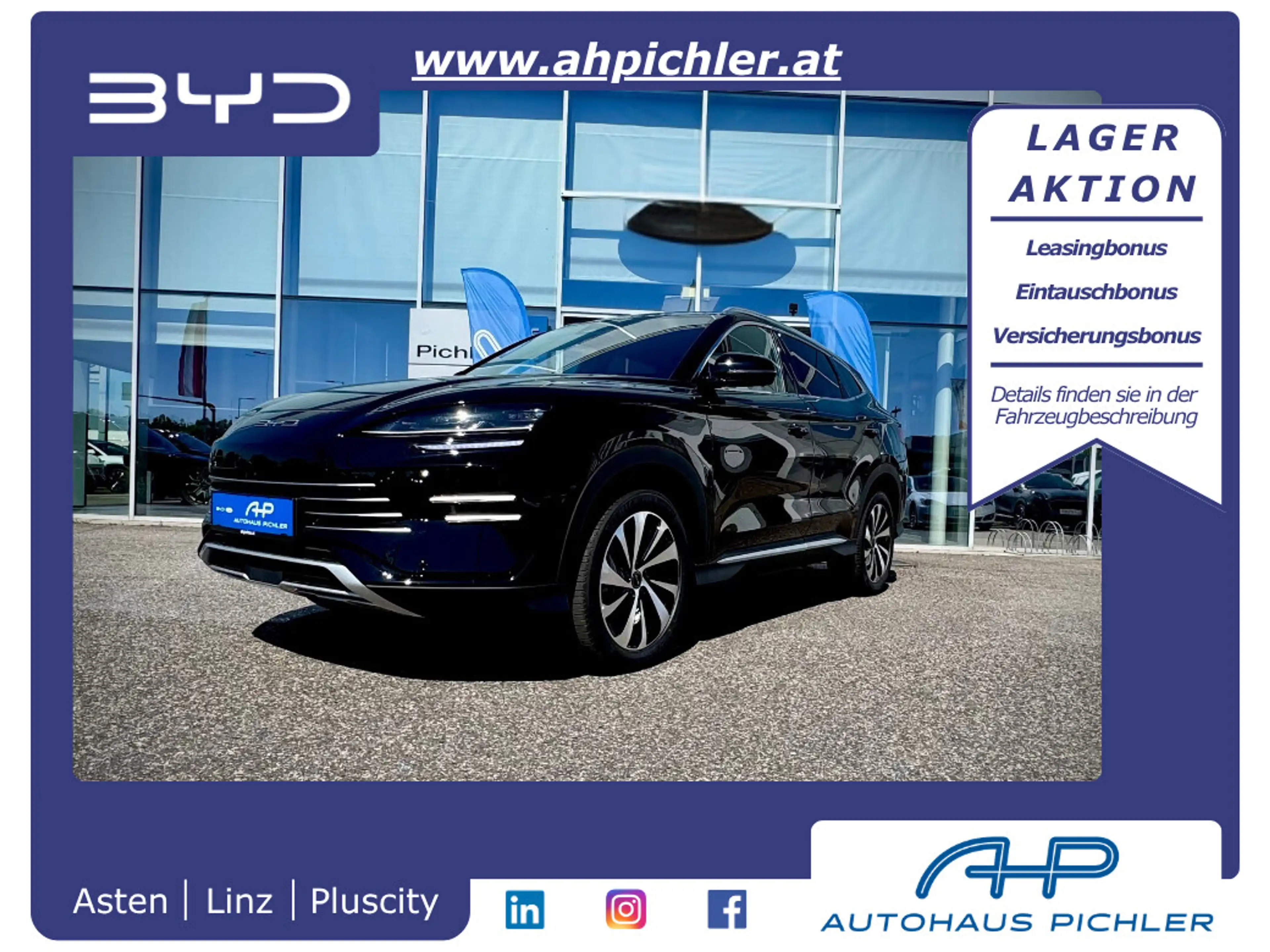 BYD Seal U DM-i PHEV 18,3kWh AWD Design LEASING AKTION