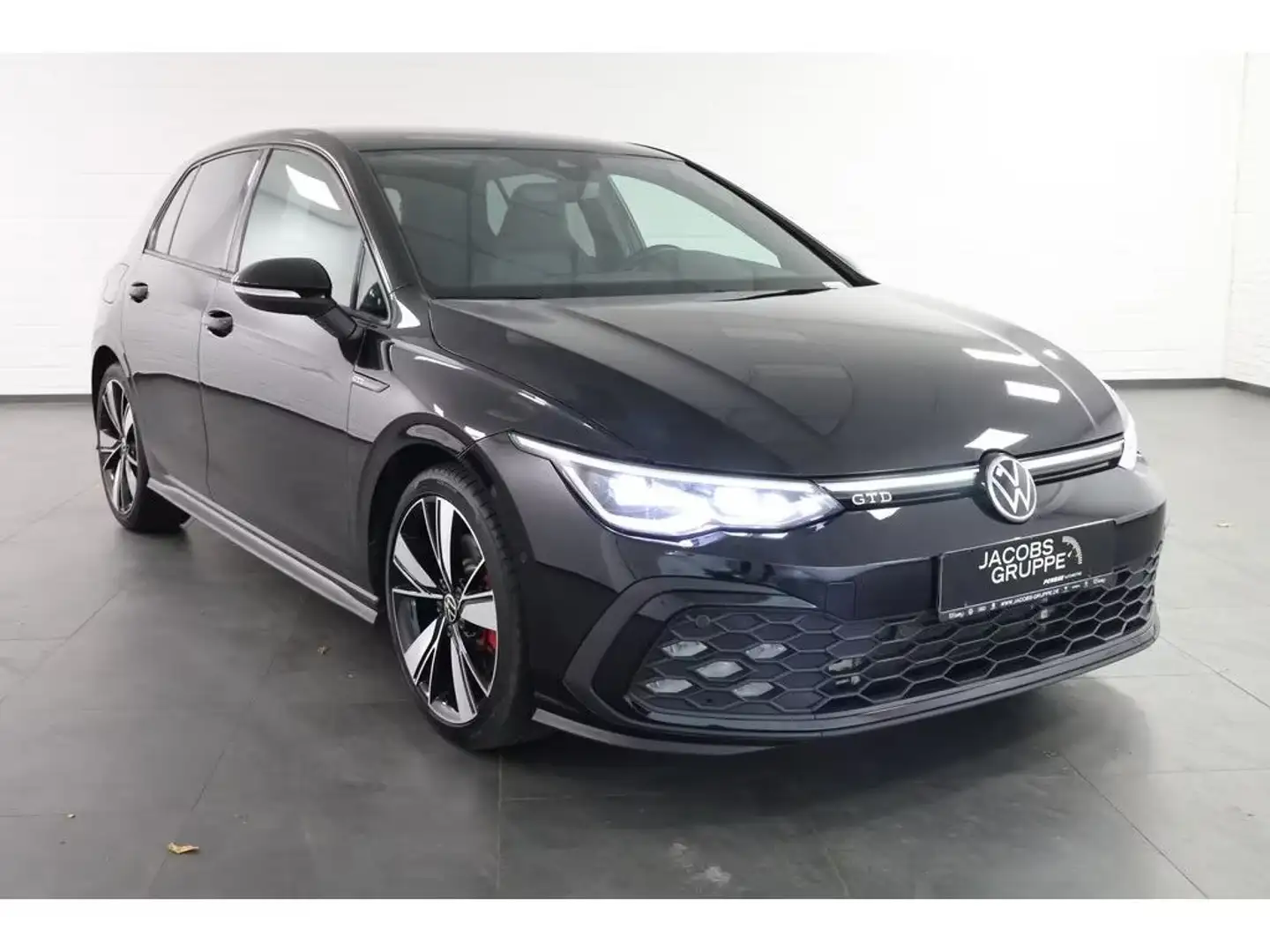Volkswagen Golf GTD 200cv 2021 DSG Matrix/iq Light/ACC 18'' Noir - 1