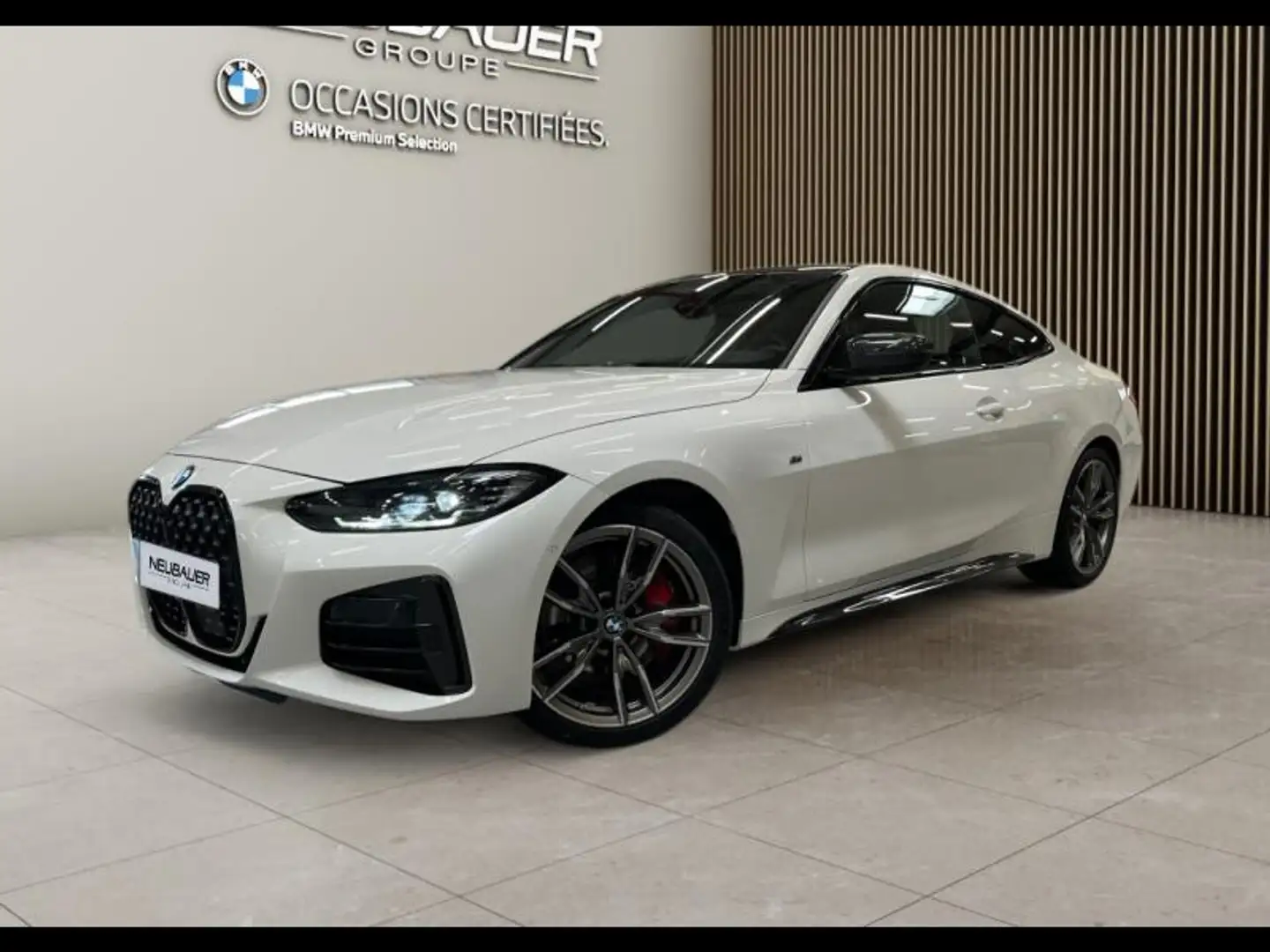 BMW 440 M440dA xDrive 340ch Blanc - 1