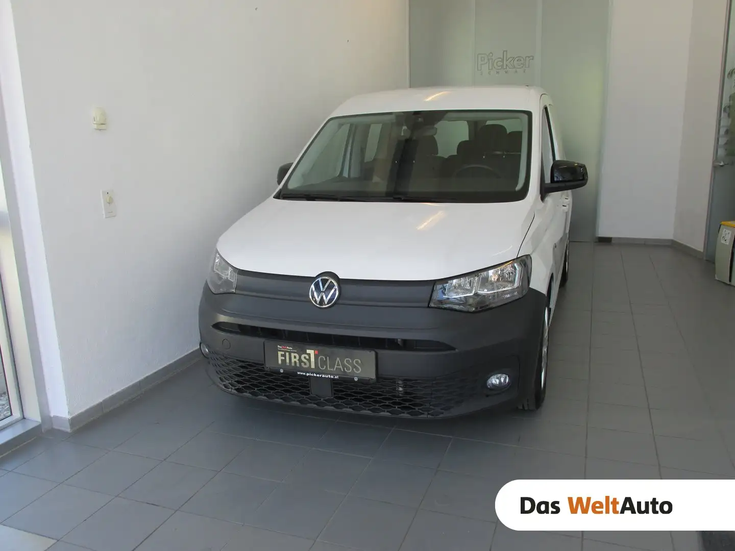 Volkswagen Caddy TDI Weiß - 1