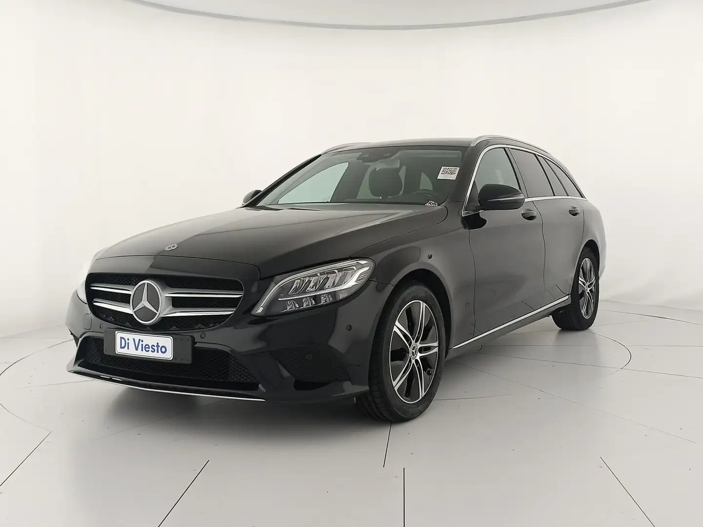 Mercedes-Benz C 200 sw 200 d SPORT 9G-tronic Nero - 1